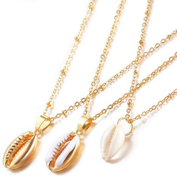 HPπBoho Tiered Seashell Necklace - Picture 4 of 9